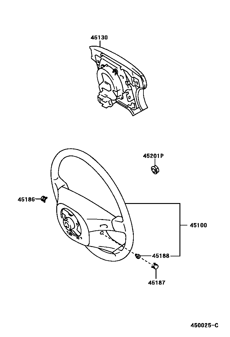 4504 — STEERING WHEEL