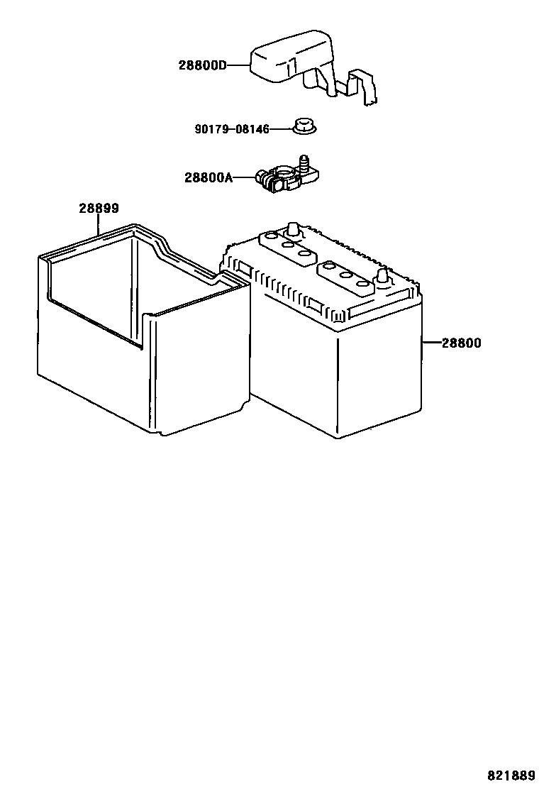 8201 — BATTERY & BATTERY CABLE