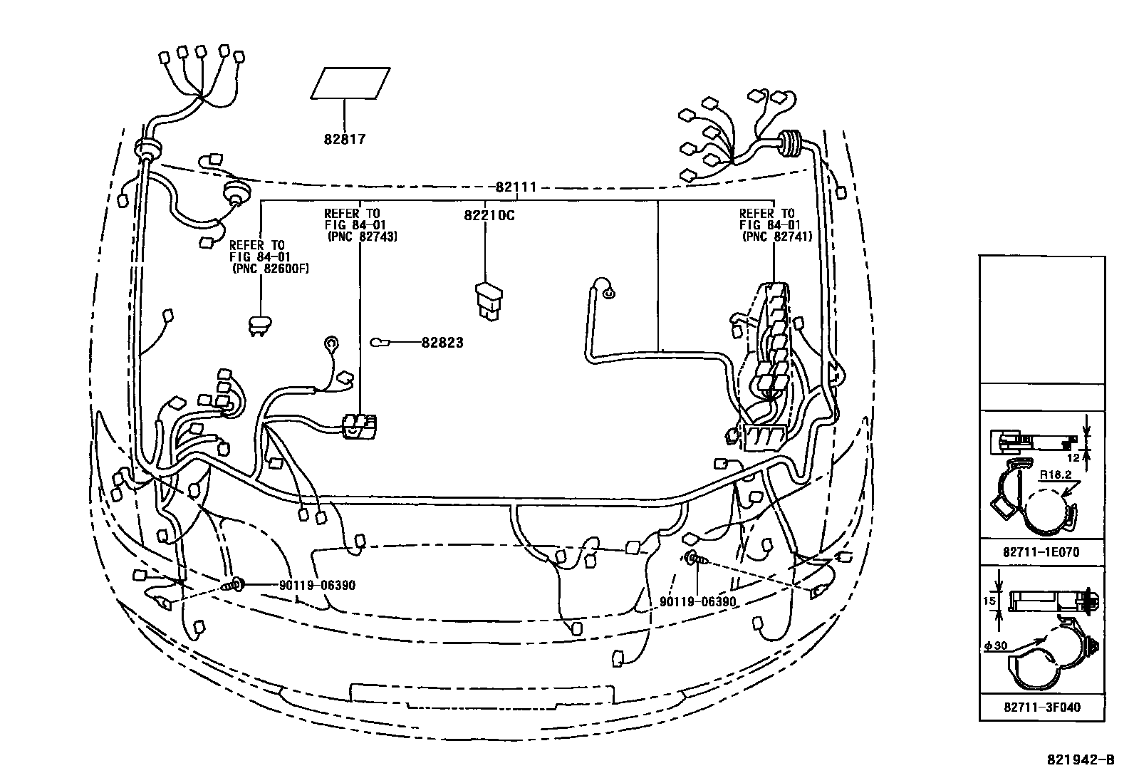 8202 — WIRING & CLAMP