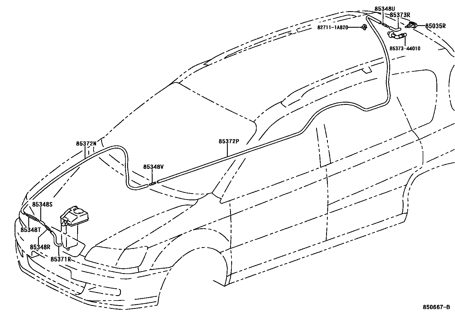 8504 — REAR WASHER