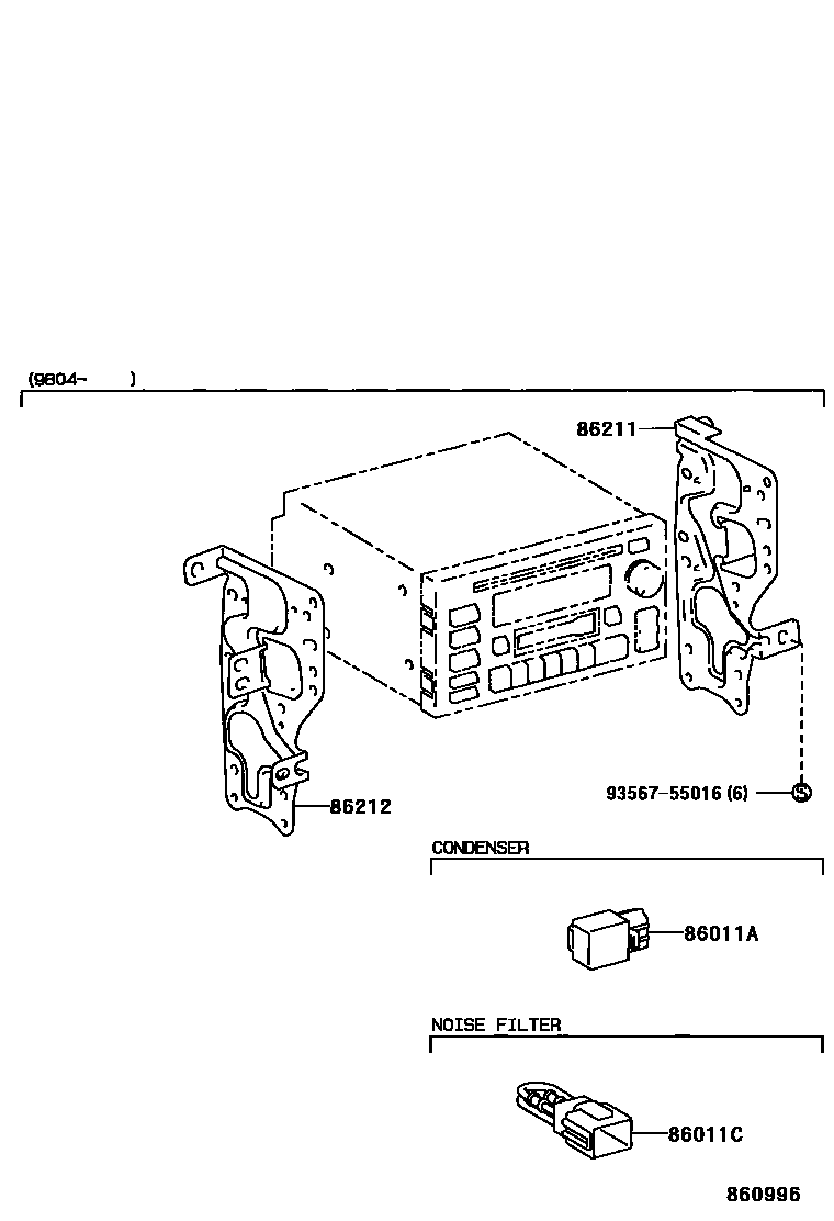 8601 — RADIO RECEIVER & AMPLIFIER & CONDENSER