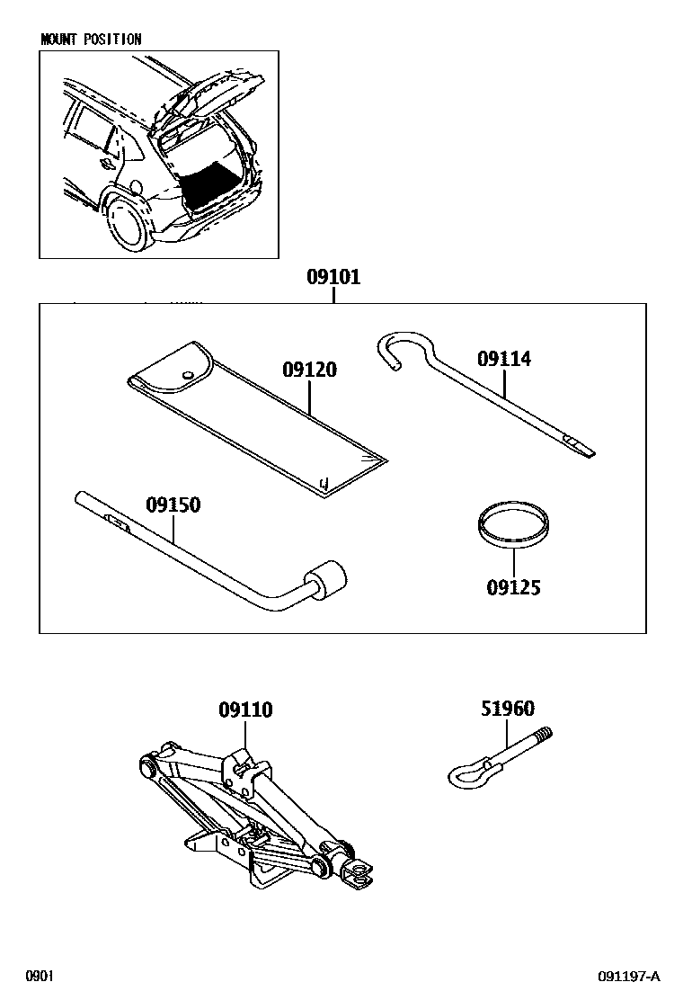 0901 — STANDARD TOOL