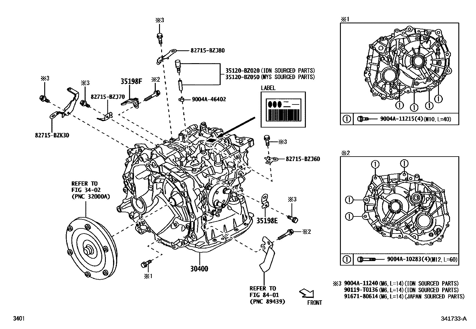 3401 — TRANSAXLE ASSY(CVT)