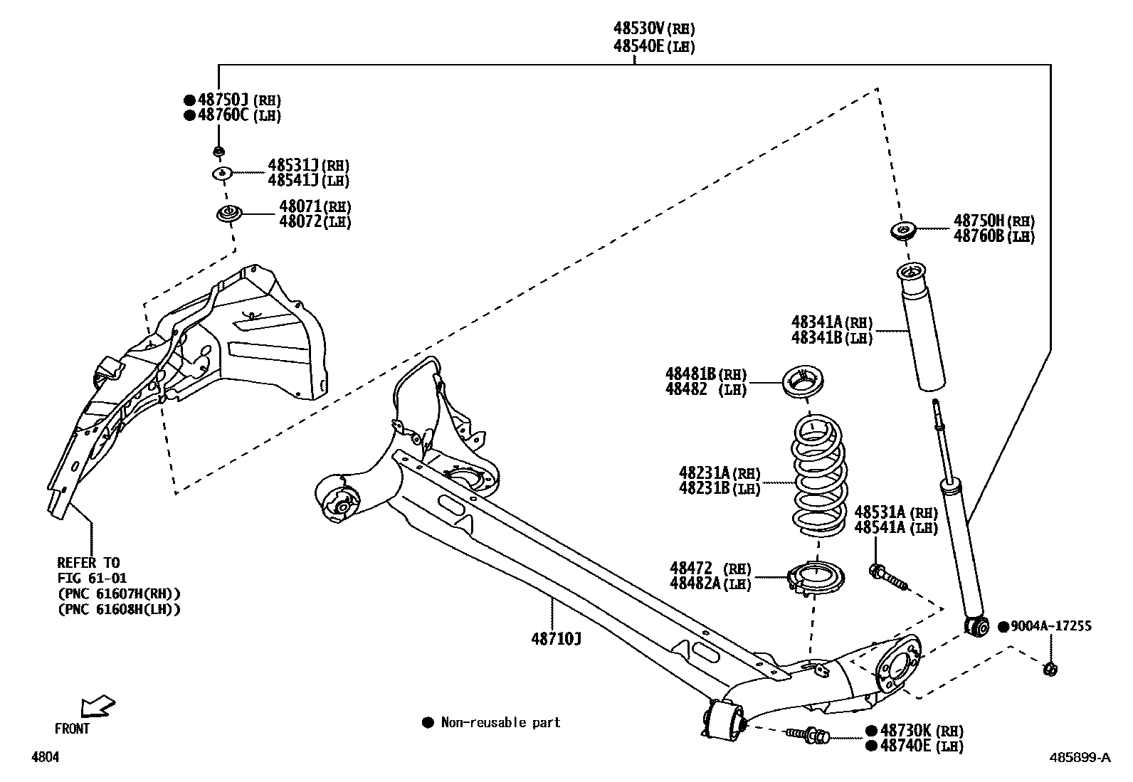4804 — REAR SPRING & SHOCK ABSORBER