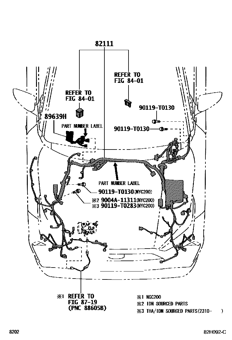 8202 — WIRING & CLAMP