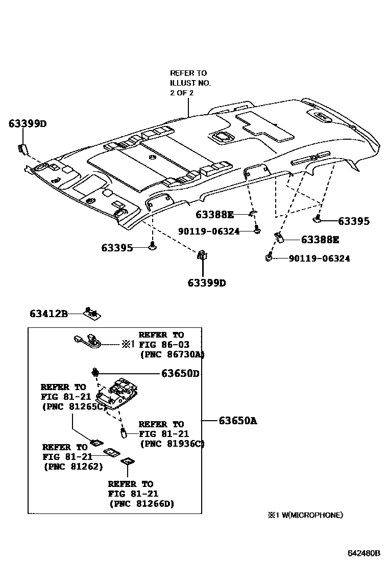 6402 — ROOF HEADLINING & SILENCER PAD