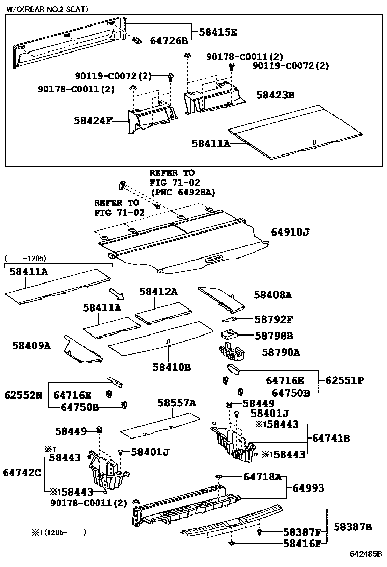 6404 — DECK BOARD & DECK TRIM COVER