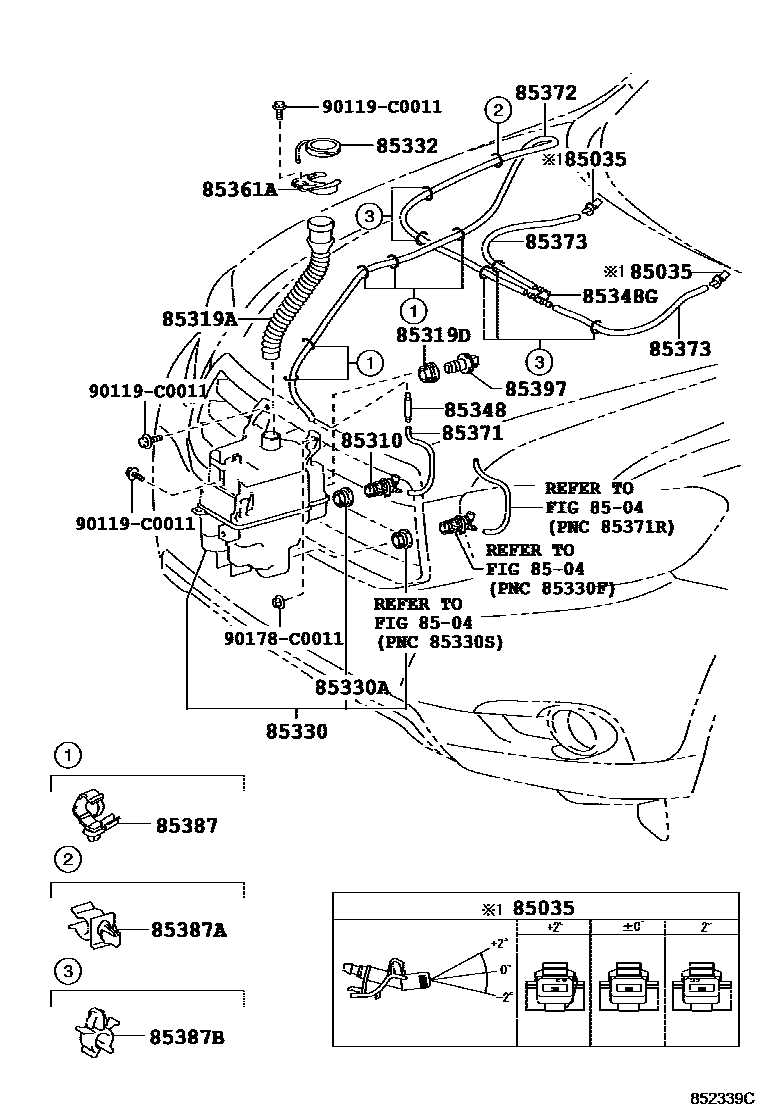 8503 — WINDSHIELD WASHER