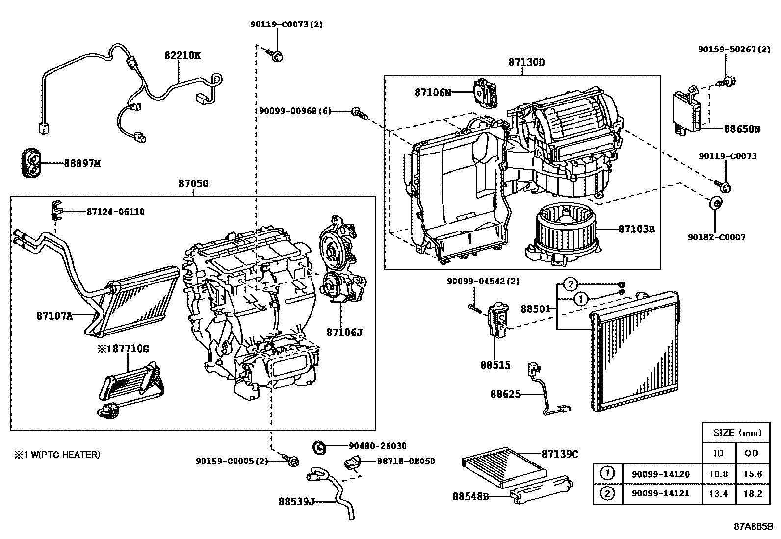 8714 — HEATING & AIR CONDITIONING - COOLER UNIT