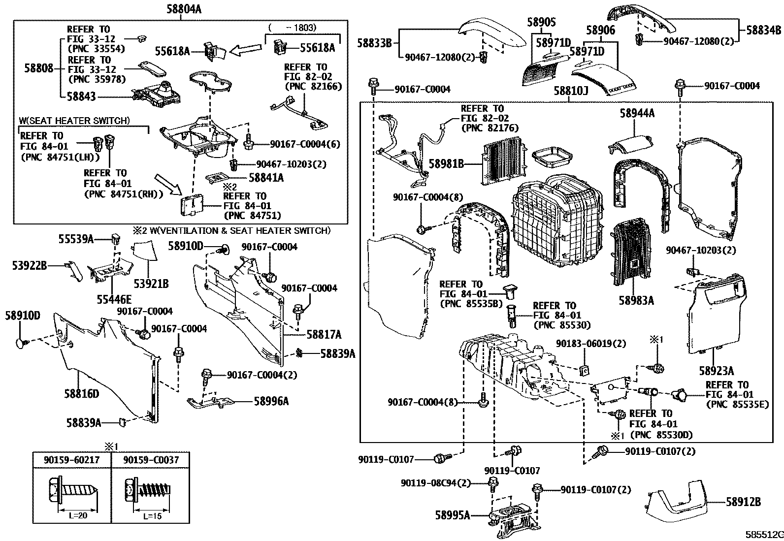 5806 — CONSOLE BOX & BRACKET
