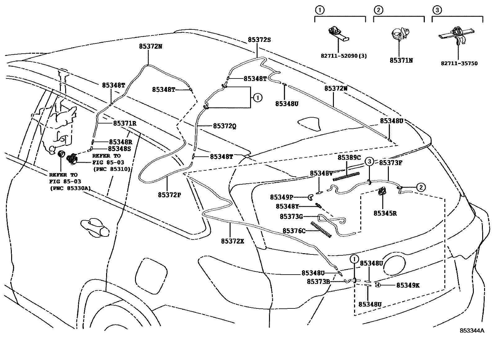 8504 — REAR WASHER