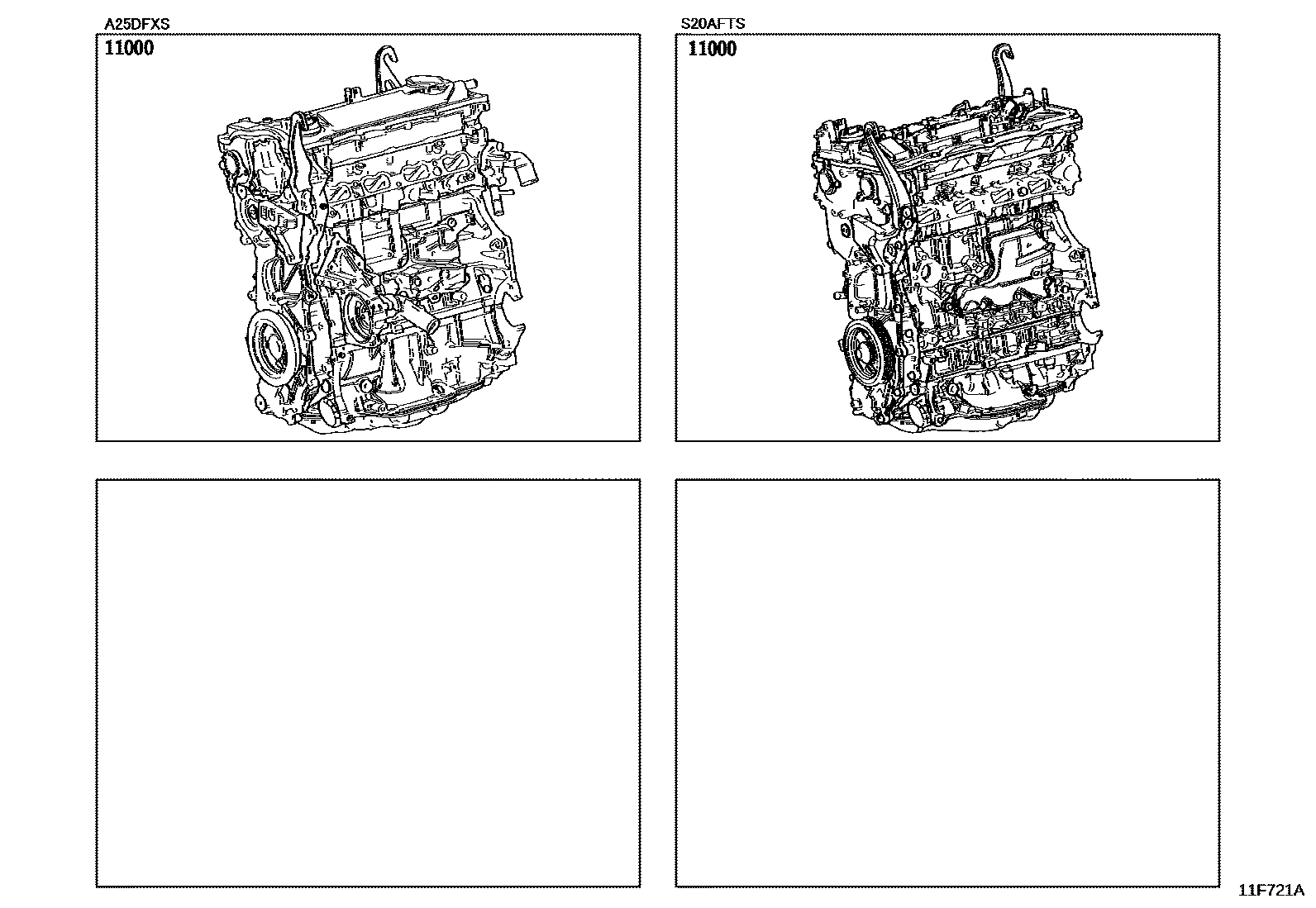 1101 — PARTIAL ENGINE ASSEMBLY