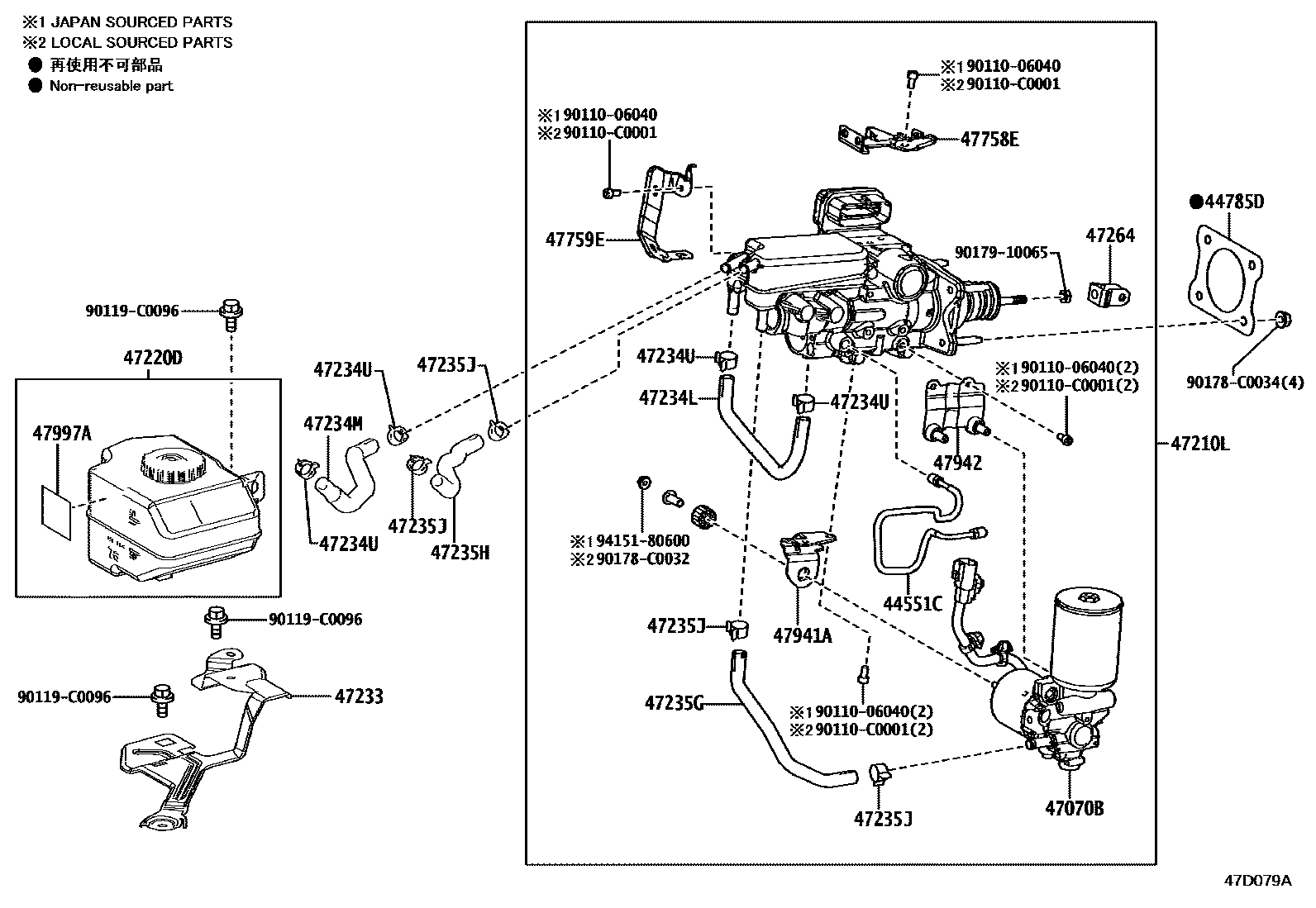 4702 — BRAKE MASTER CYLINDER