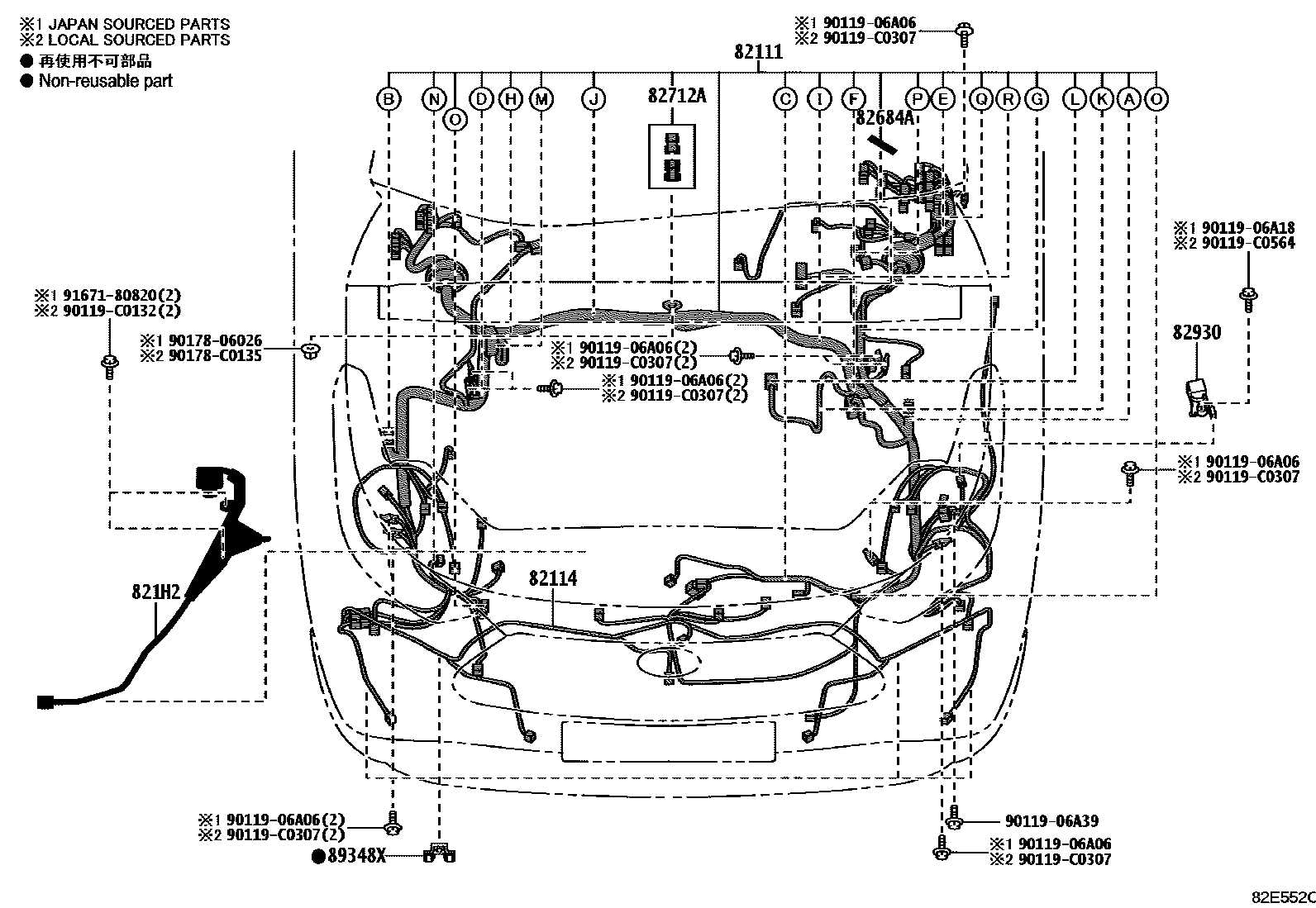 8202 — WIRING & CLAMP