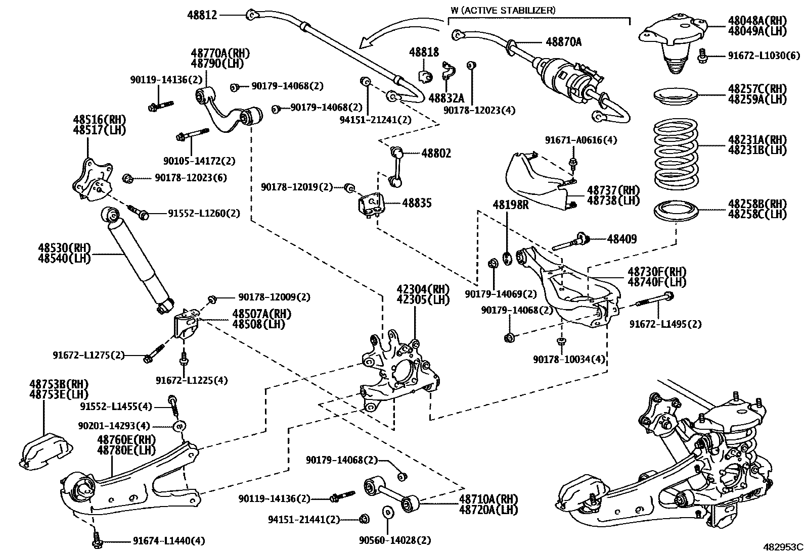 4804 — REAR SPRING & SHOCK ABSORBER