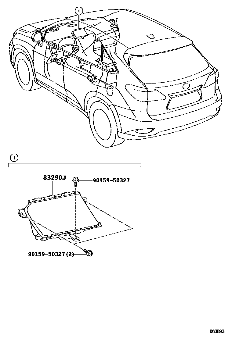 8603 — NAVIGATION & FRONT MONITOR DISPLAY