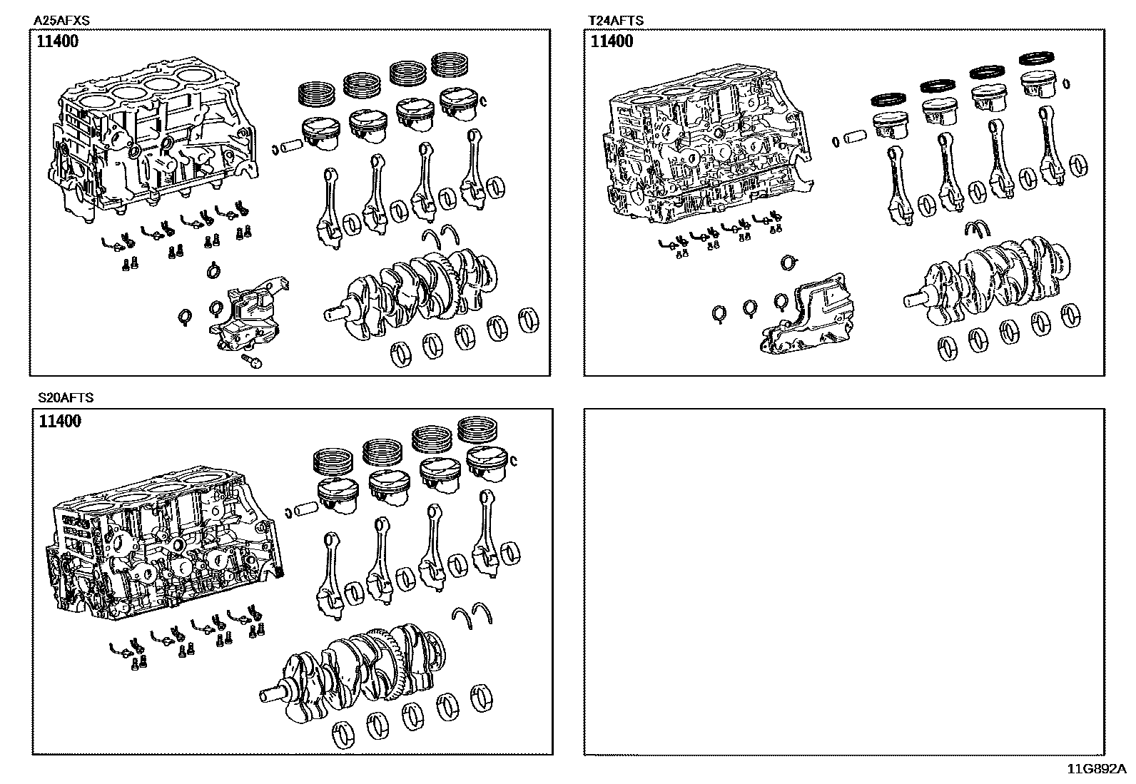 1102 — SHORT BLOCK ASSEMBLY