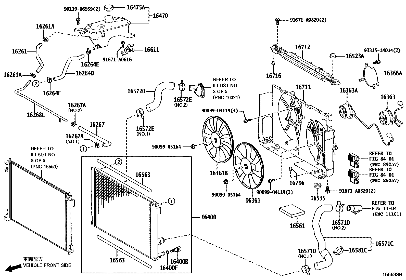 1603 — RADIATOR & WATER OUTLET