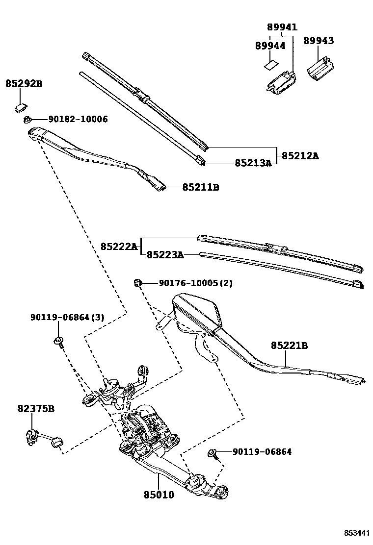 8501 — WINDSHIELD WIPER