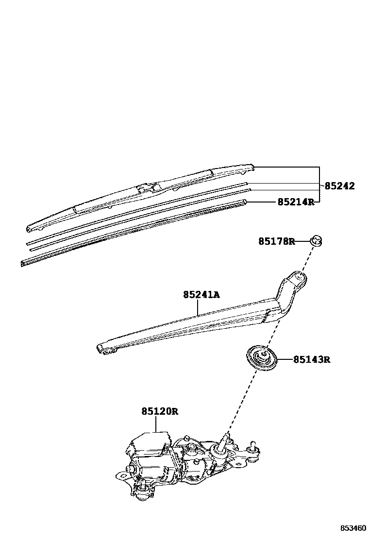 8502 — REAR WIPER
