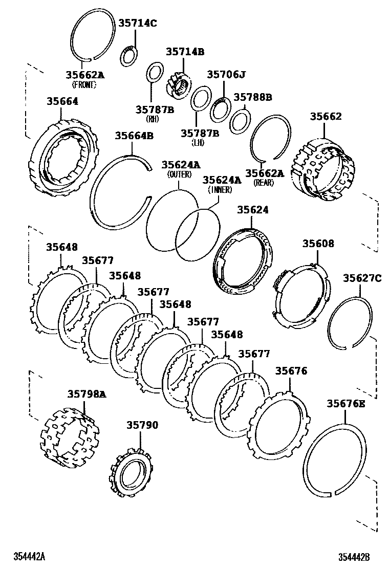3508 — CENTER SUPPORT & PLANETARY SUN GEAR (ATM)