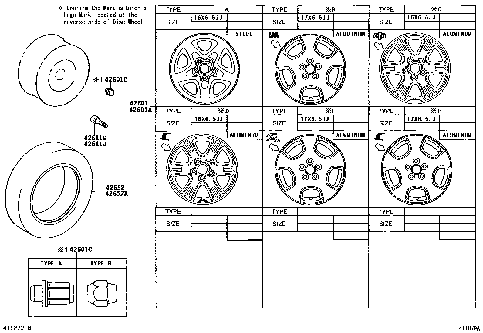 4103 — DISC WHEEL & WHEEL CAP