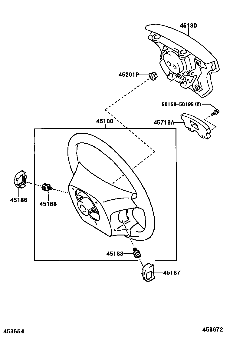 4504 — STEERING WHEEL