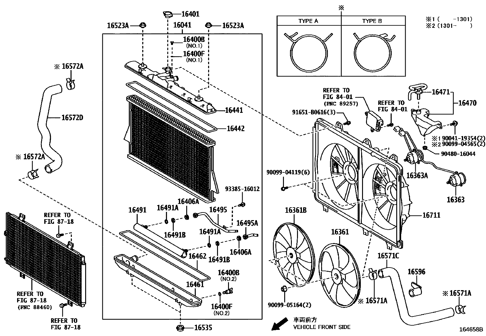 1603 — RADIATOR & WATER OUTLET