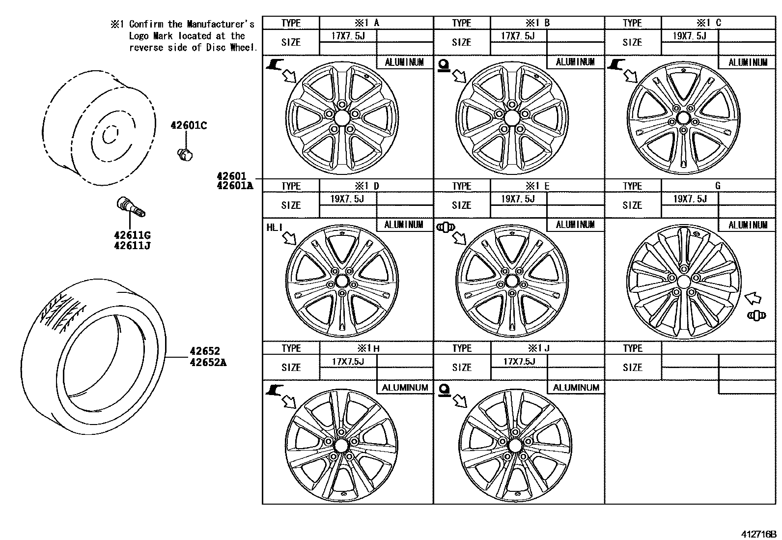 4103 — DISC WHEEL & WHEEL CAP