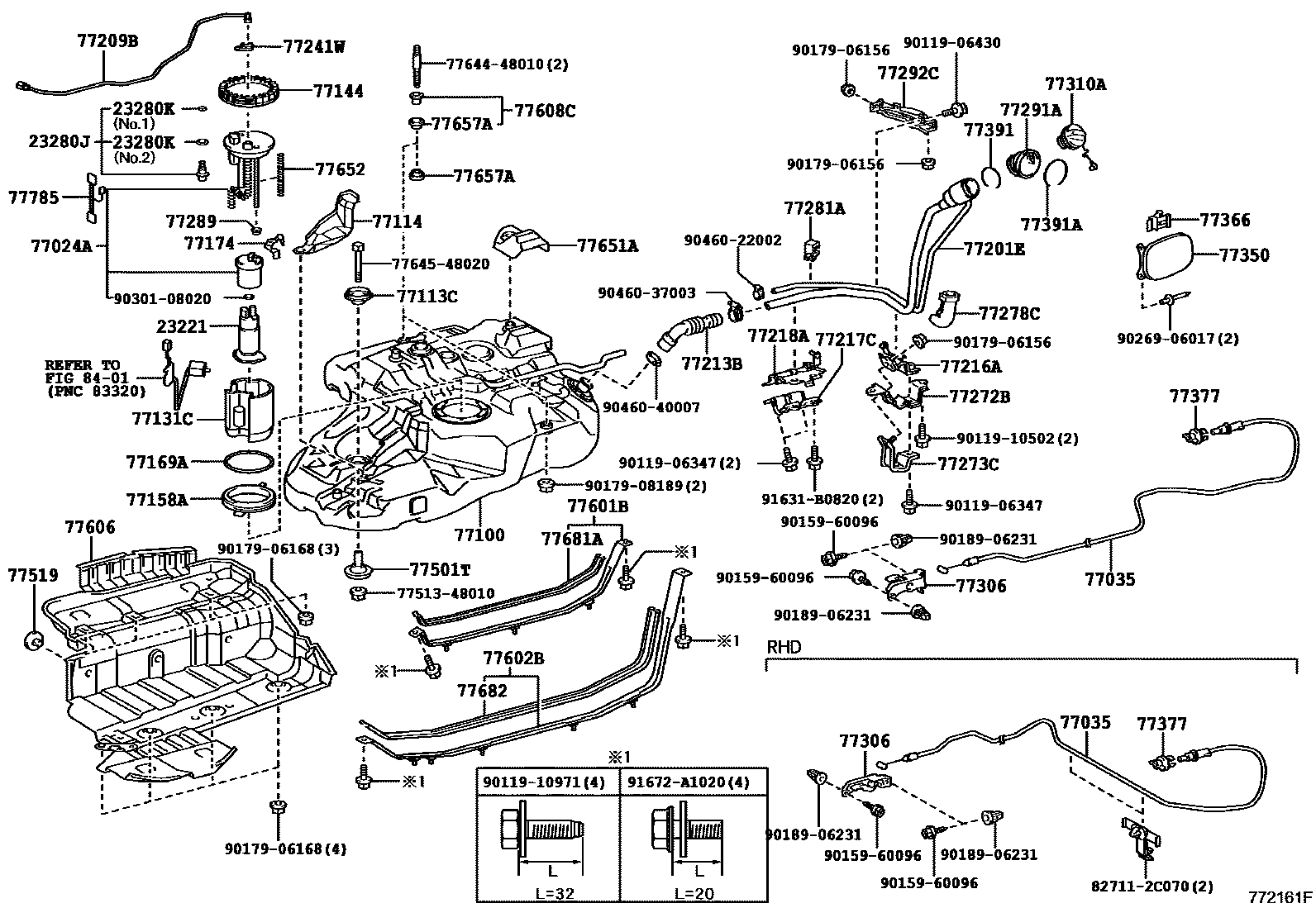 7701 — FUEL TANK & TUBE