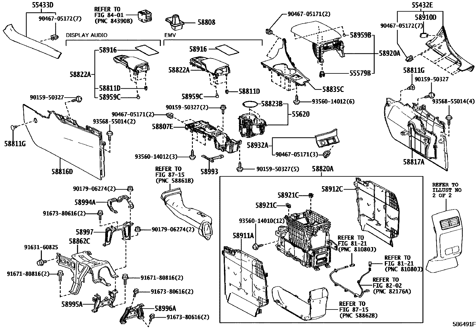 5806 — CONSOLE BOX & BRACKET