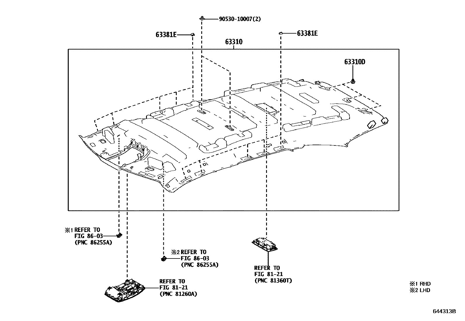 6402 — ROOF HEADLINING & SILENCER PAD