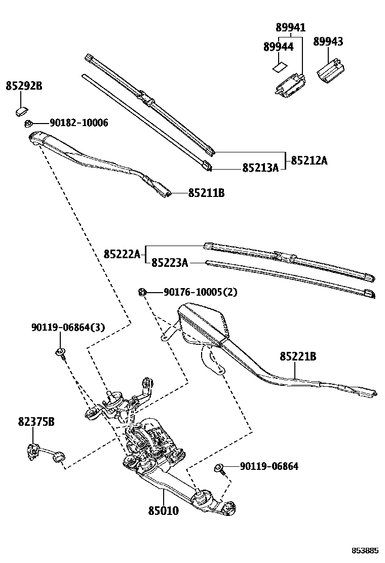 8501 — WINDSHIELD WIPER