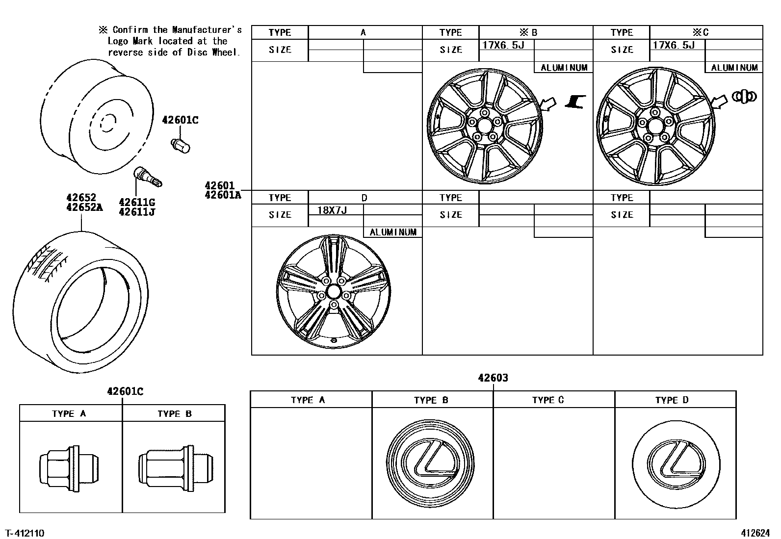 4103 — DISC WHEEL & WHEEL CAP