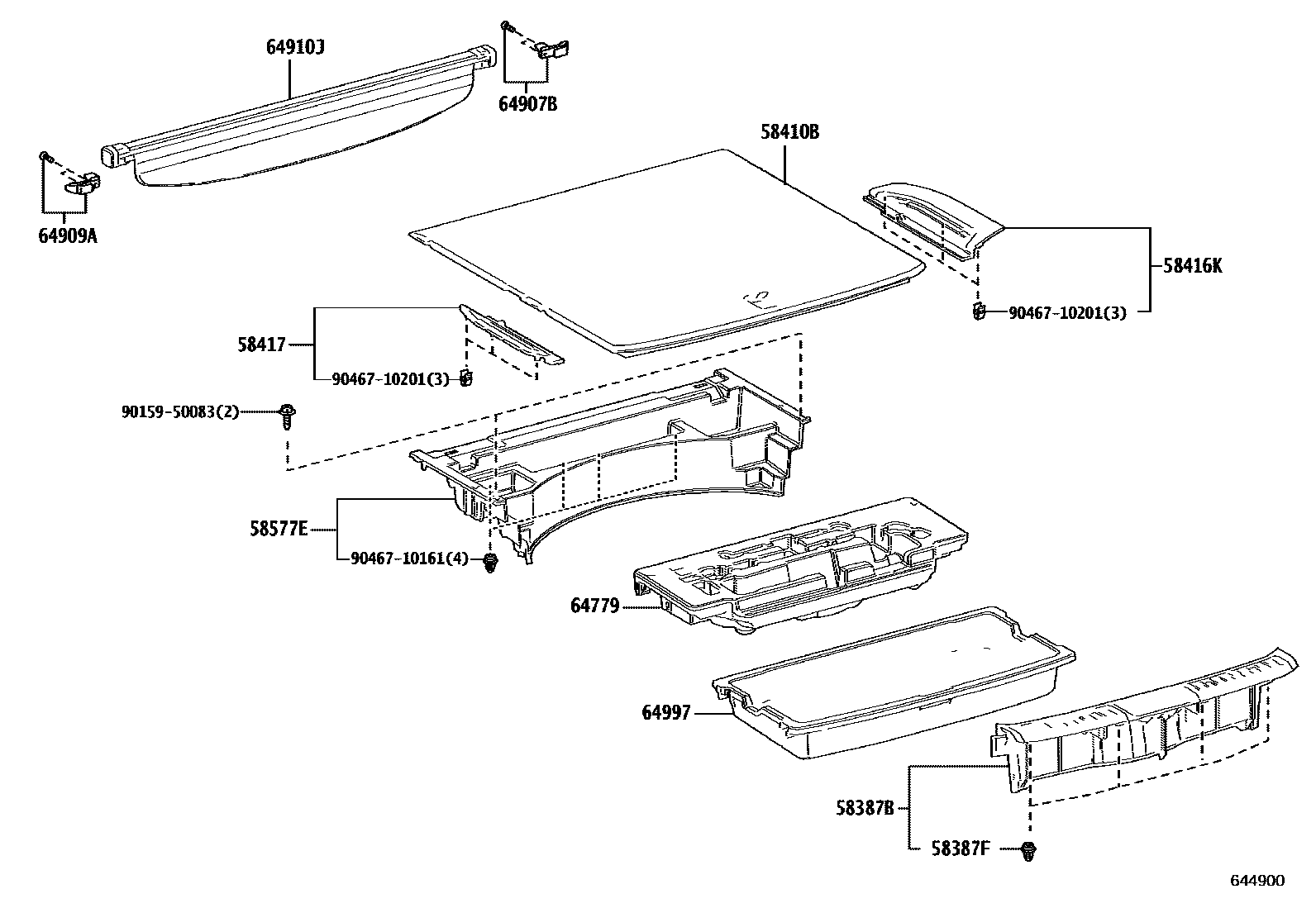 6404 — DECK BOARD & DECK TRIM COVER