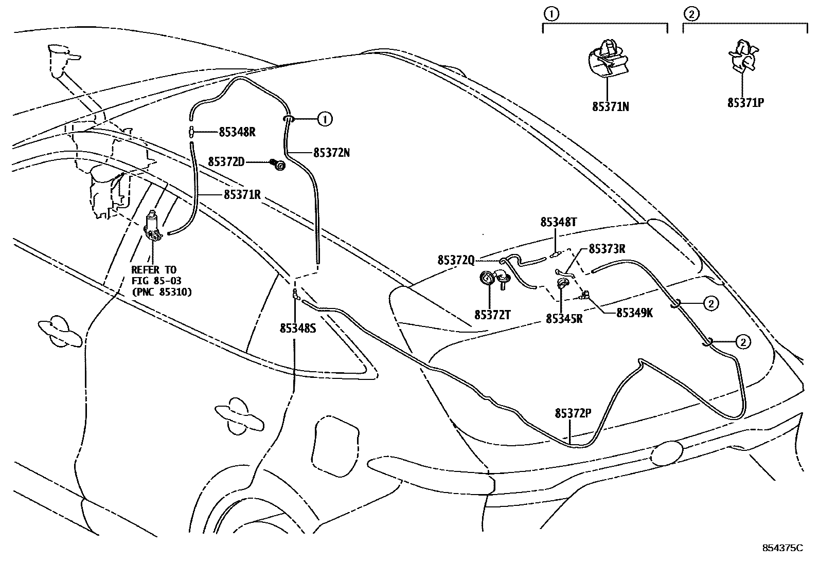 8504 — REAR WASHER