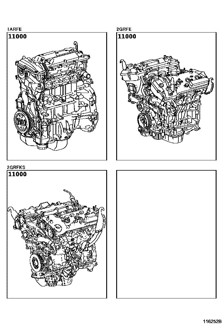 1101 — PARTIAL ENGINE ASSEMBLY