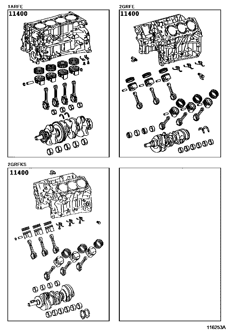 1102 — SHORT BLOCK ASSEMBLY