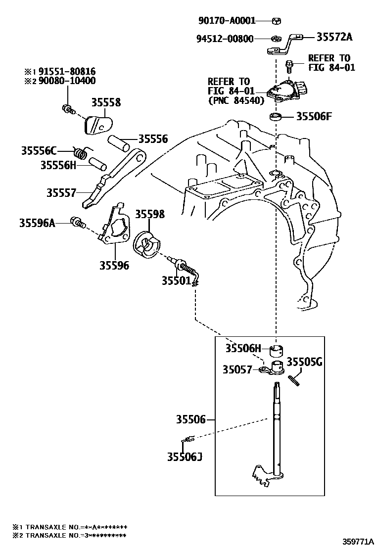 3513 — THROTTLE LINK & VALVE LEVER (ATM)