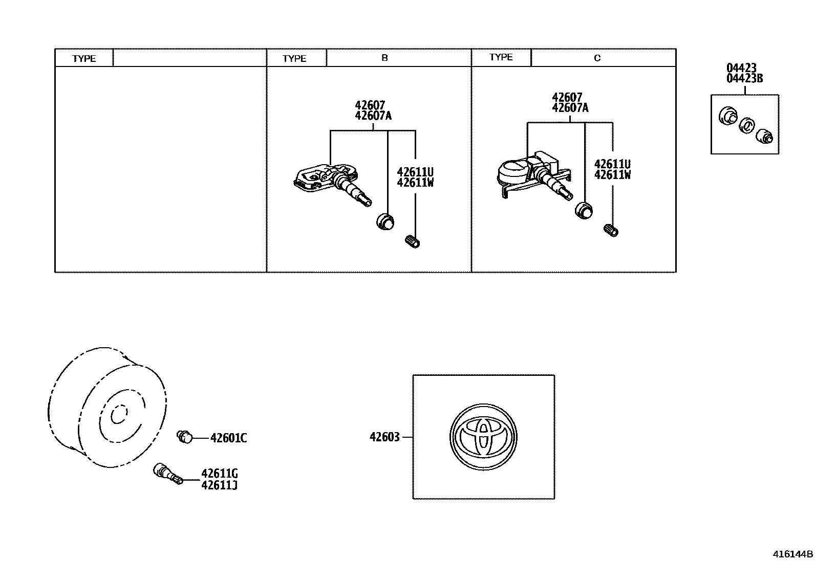 4103 — DISC WHEEL & WHEEL CAP