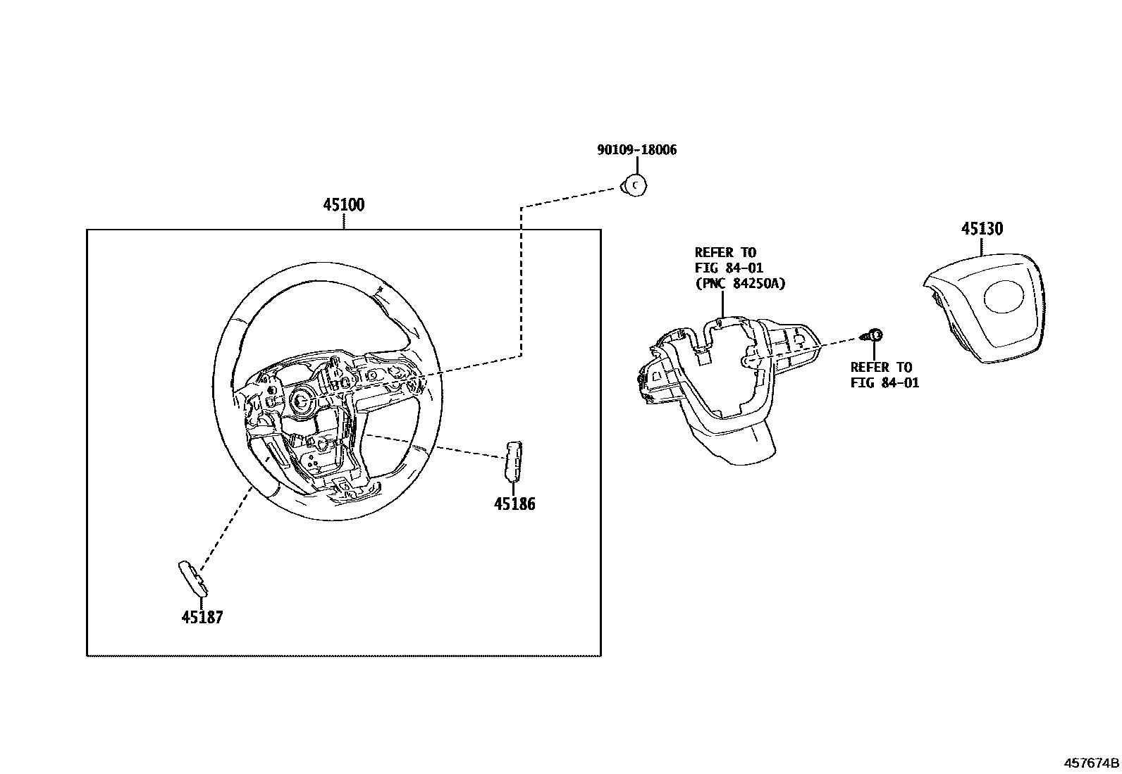 4504 — STEERING WHEEL