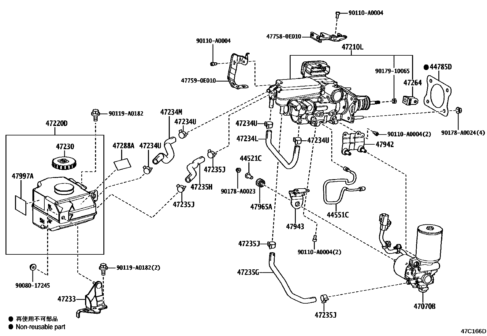 4702 — BRAKE MASTER CYLINDER