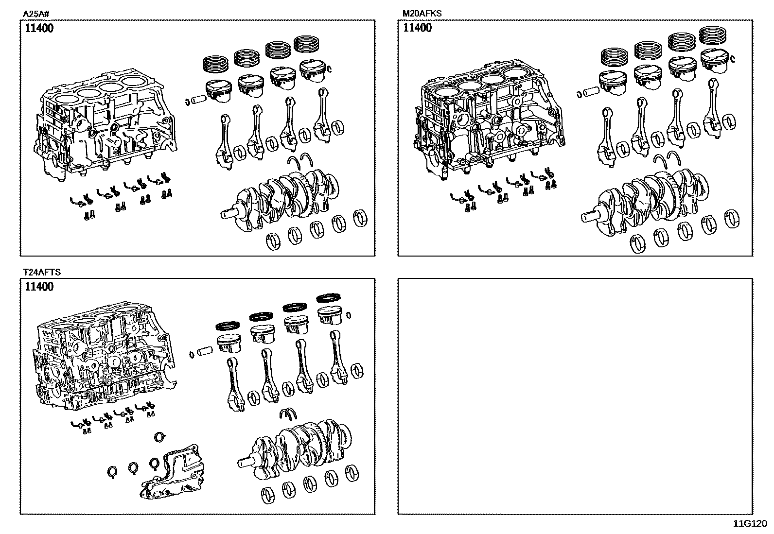 1102 — SHORT BLOCK ASSEMBLY