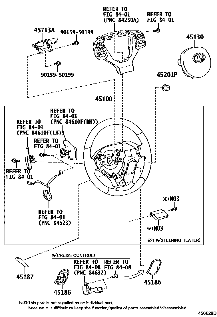 4504 — STEERING WHEEL