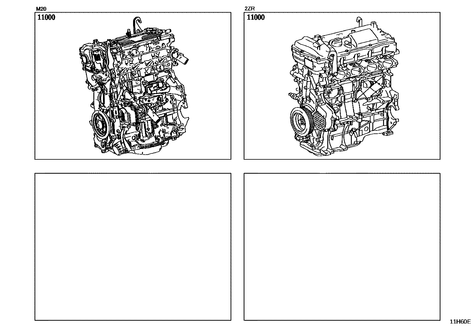 1101 — PARTIAL ENGINE ASSEMBLY