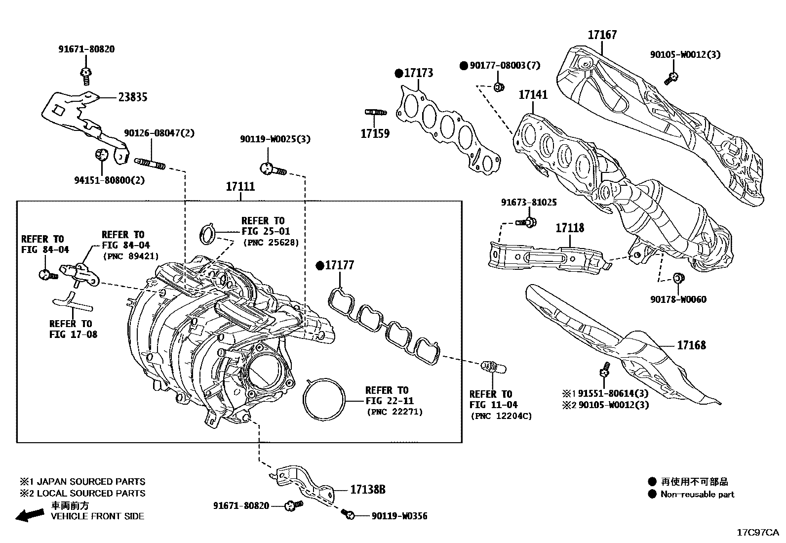 1701 — MANIFOLD