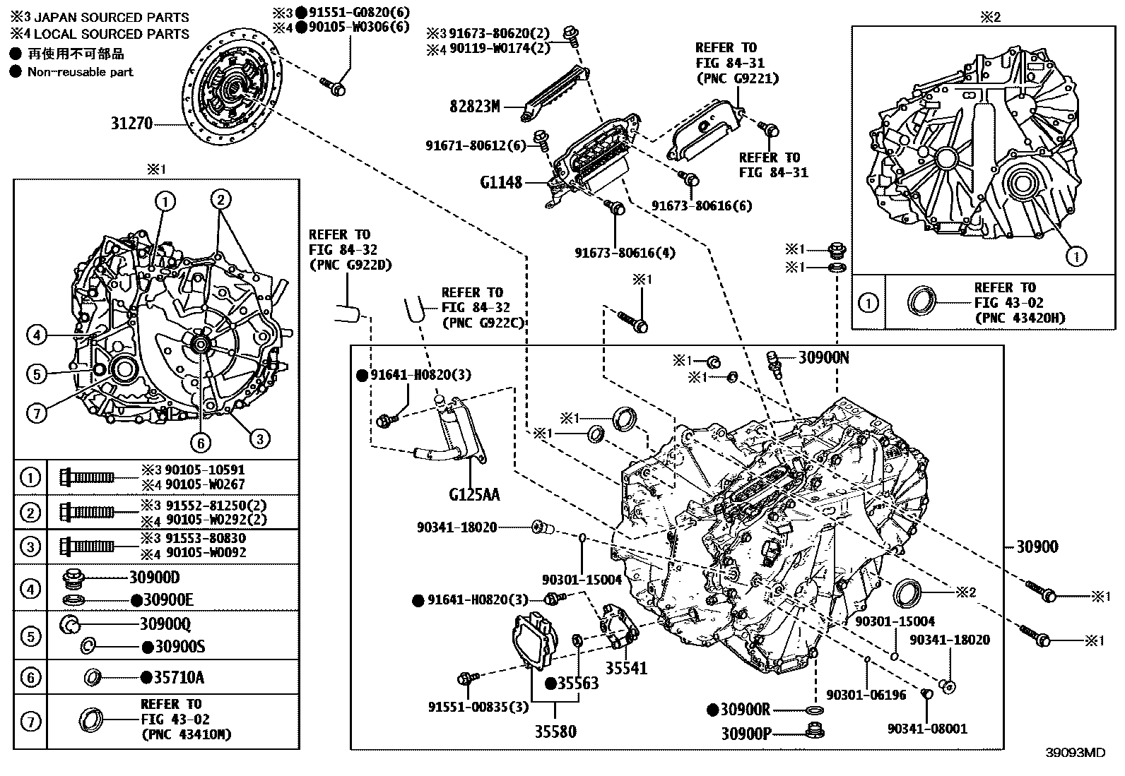 3901 — TRANSAXLE ASSY(HEV OR BEV OR FCEV)