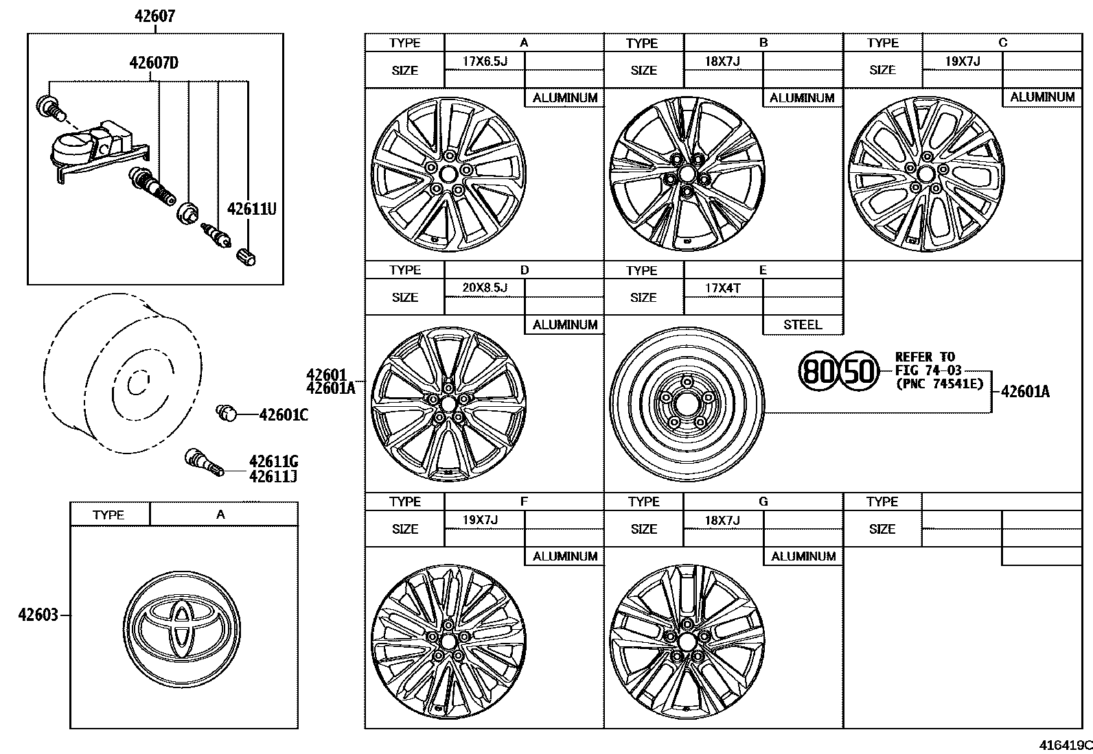 4103 — DISC WHEEL & WHEEL CAP