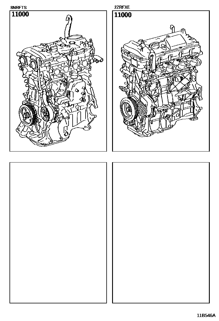 1101 — PARTIAL ENGINE ASSEMBLY