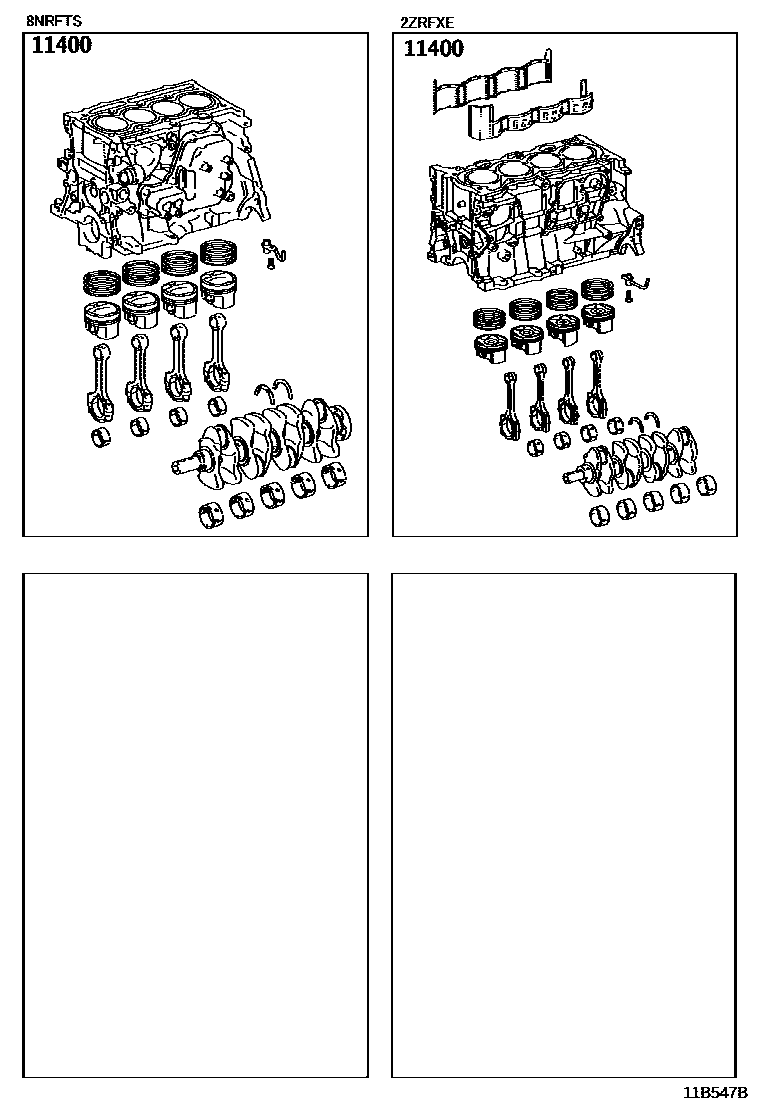 1102 — SHORT BLOCK ASSEMBLY